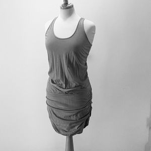 Michael Stars Tank Dress with Ruched Sides.